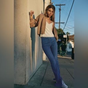 NWT Forever 21 Bootcut Split-Hem Jeans